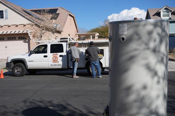 Water Heater Repair Scene