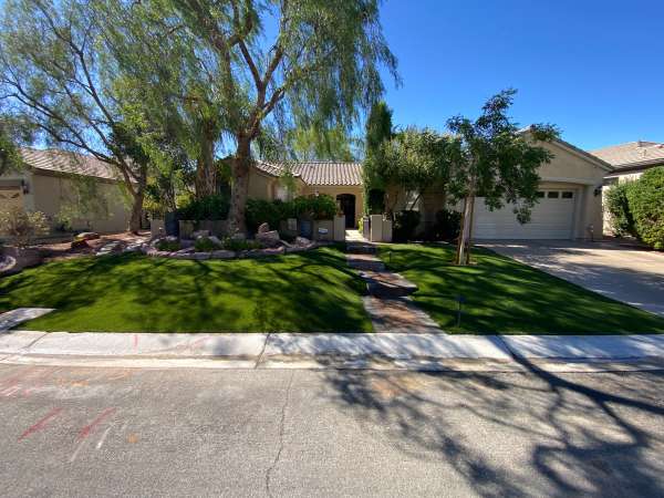 Water main installation showing new copper pipe in Las Vegas