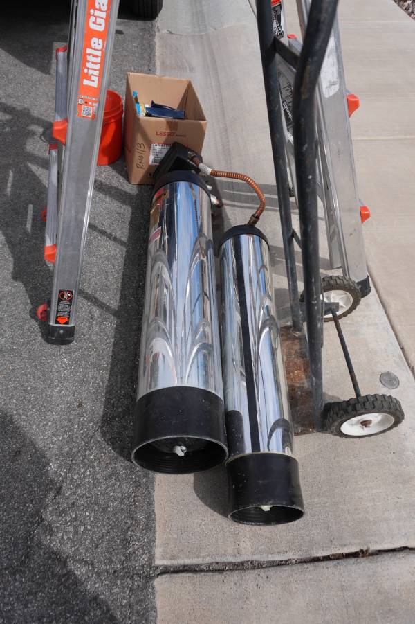 Under-sink reverse osmosis system with dedicated faucet installed in Las Vegas kitchen