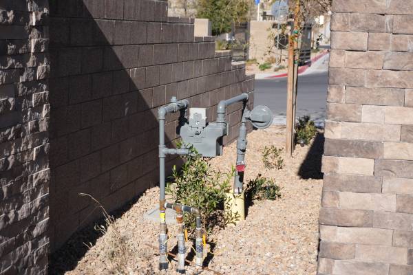 Gas line pipe materials used in Las Vegas installations