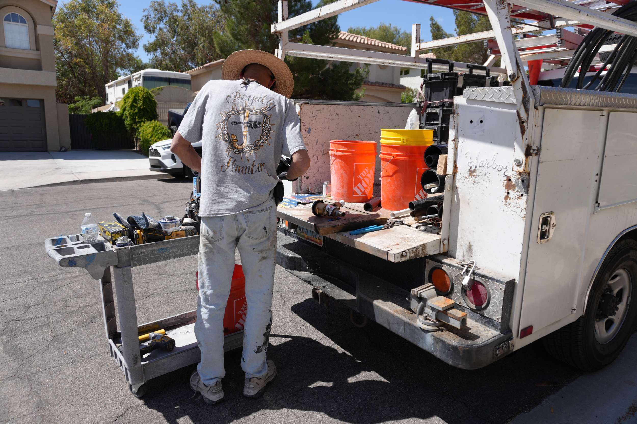Main sewer line replacement